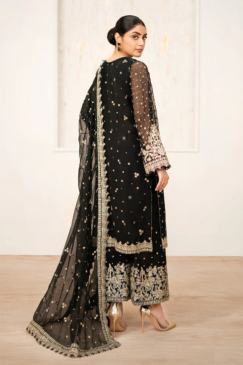 EMBROIDERED CHIFFON SF-4038