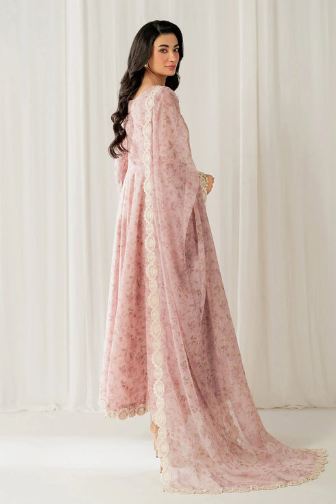 EMBROIDERED CHIFFON PR-1092