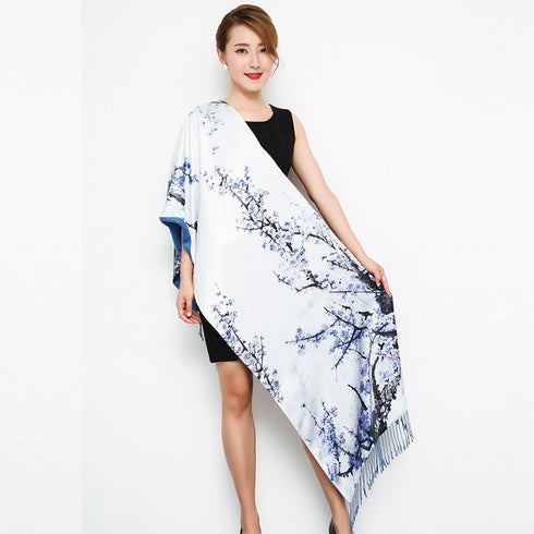 Tassel sunscreen shawl