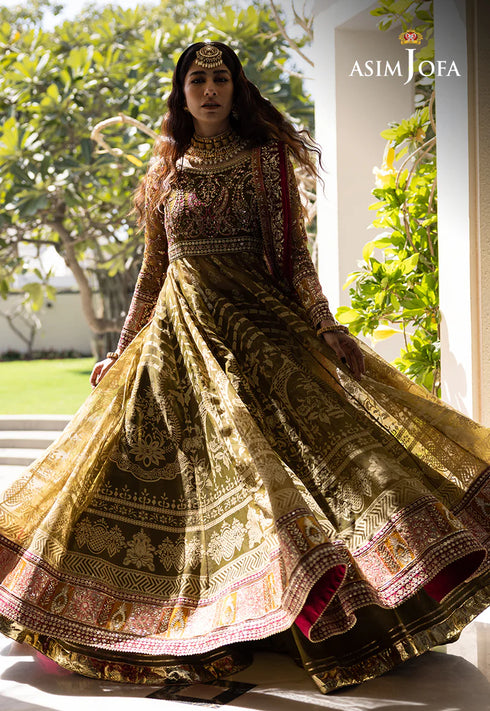 AJJH-03 EMBROIDERED CHIFFON 3 PCS