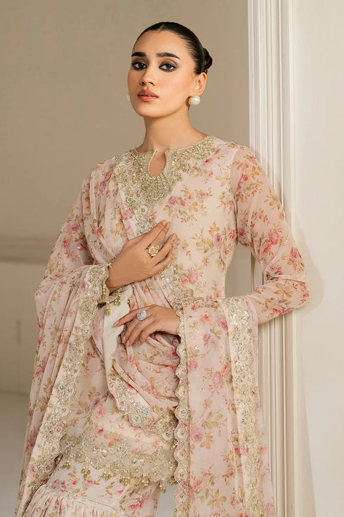 EMBROIDERED CHIFFON SF-4164