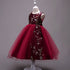 4-15 years embroidered Kids Dress
