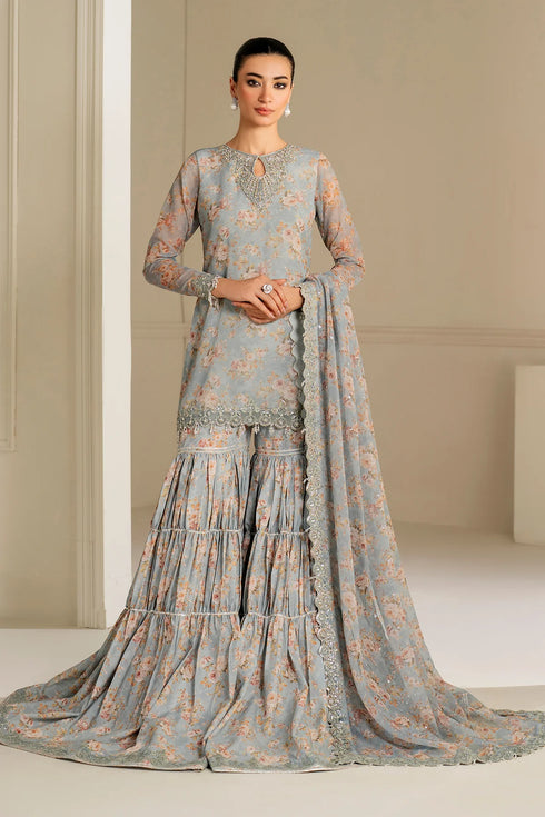 EMBROIDERED CHIFFON SF-4165