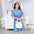 Tencel Denim Simple Plus Size Women's Long Sleeve Dress Denim Plus Size Skirt