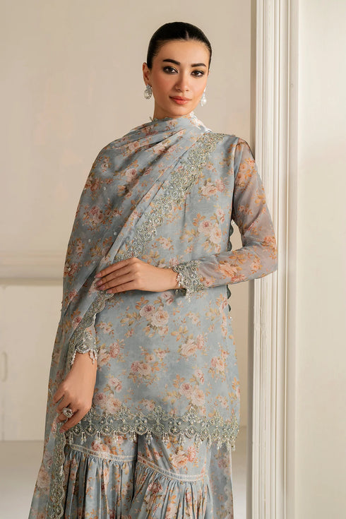 EMBROIDERED CHIFFON SF-4165