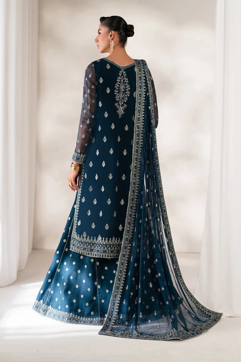 EMBROIDERED CHIFFON SF-4142