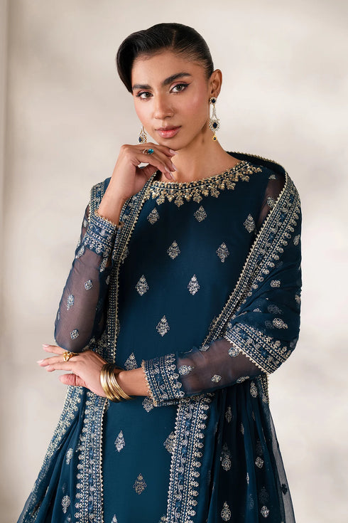 EMBROIDERED CHIFFON SF-4142