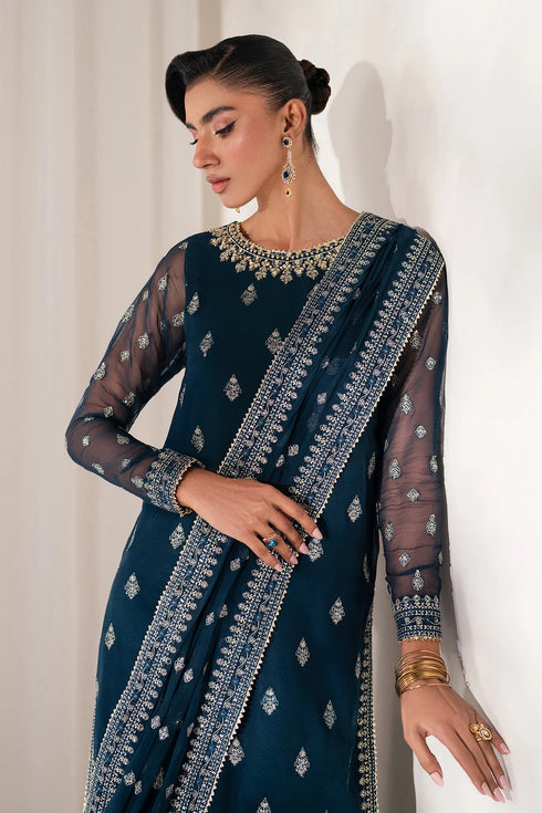 EMBROIDERED CHIFFON SF-4142