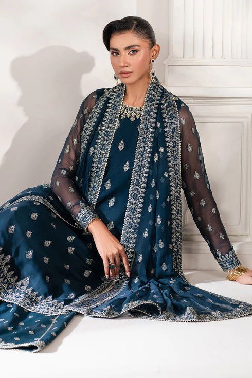 EMBROIDERED CHIFFON SF-4142