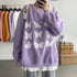 Harajuku Style Plus Fat Plus Size Sweater Women