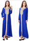 Muslim Embroidered Lace Dress Dress