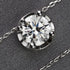 Moissanite necklace 1.5 carats VVS1