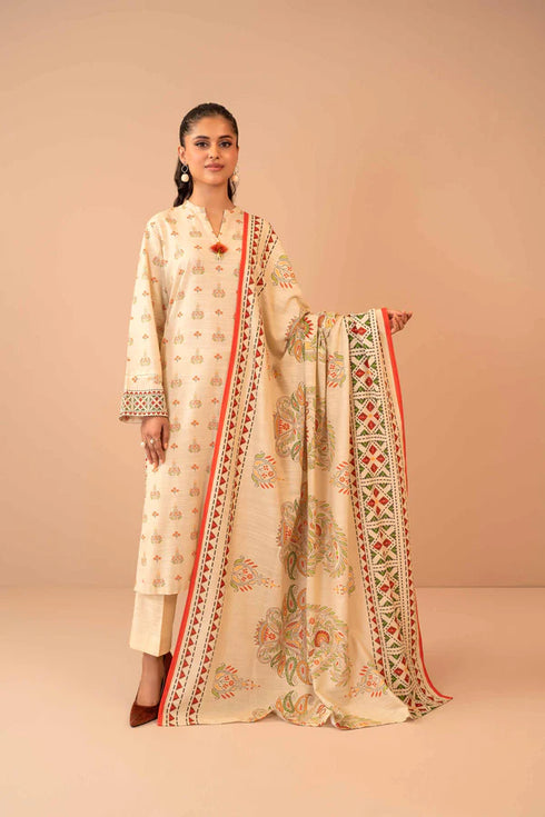 Stitched by Women Dresses | 3 Piece - Printed Suit - 42303283