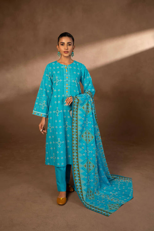 Stitched by Women Dresses | 3 Piece - Printed Suit - 42306491