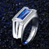Adjustable Kyanite Ring for Men