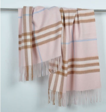 Pure cashmere shawl scarf