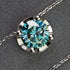 Moissanite necklace 1.5 carats VVS1
