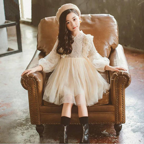 Children's Clothing Girls Autumn Clothing New Long-sleeved Princess Dress