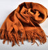 Pure cashmere shawl scarf