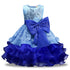 Girls' Sequined Dress Bow Kids Skirt
