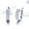 925 silver zircon earrings