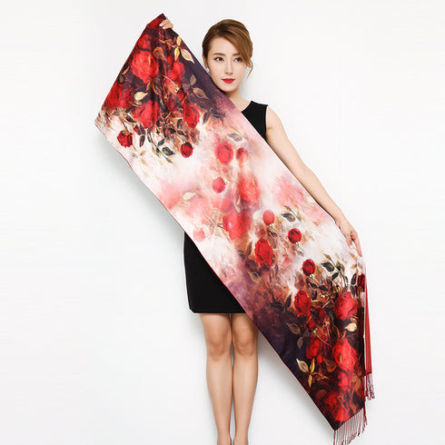 Tassel sunscreen shawl