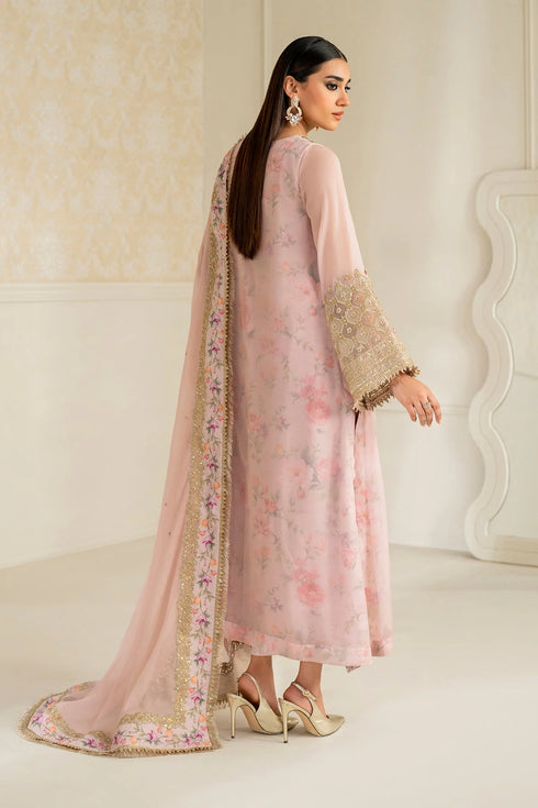 EMBROIDERED CHIFFON PR-1137