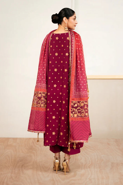 EMBROIDERED CHIFFON PR-1059