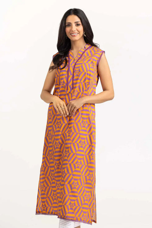 Printed Cambric Shirt GLS-23-128