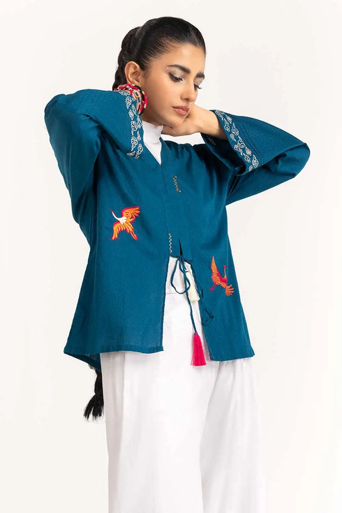 Dobby Embroidered Shirt GLS-23-226