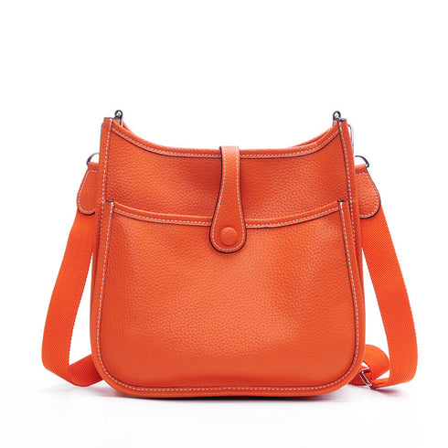 Genuine Leather Crossbody Shoulder Bag