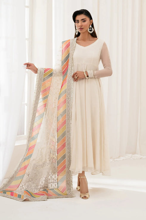 EMBROIDERED CHIFFON PR-1098