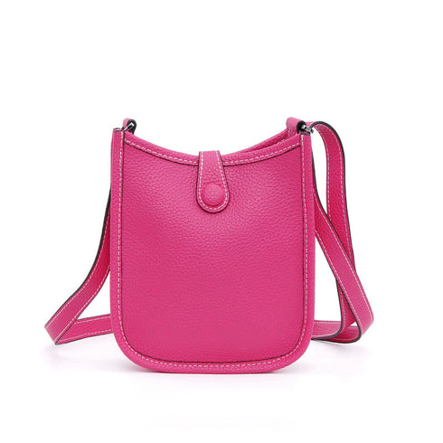 Genuine Leather Crossbody Shoulder Bag