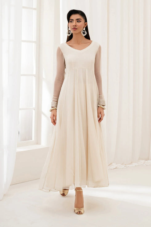 EMBROIDERED CHIFFON PR-1098