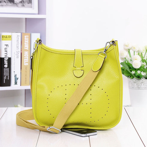 Genuine Leather Crossbody Shoulder Bag