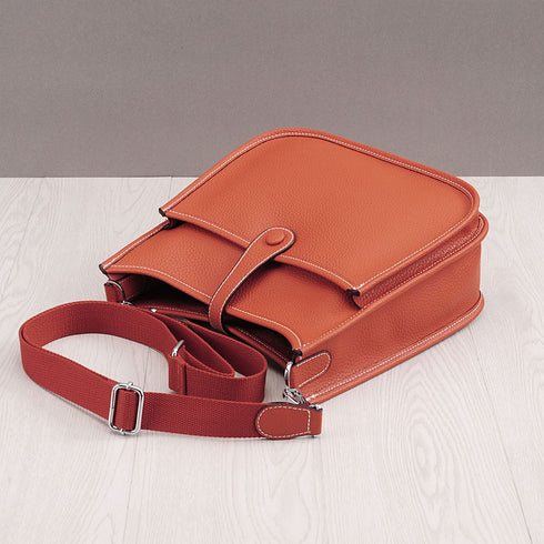 Genuine Leather Crossbody Shoulder Bag
