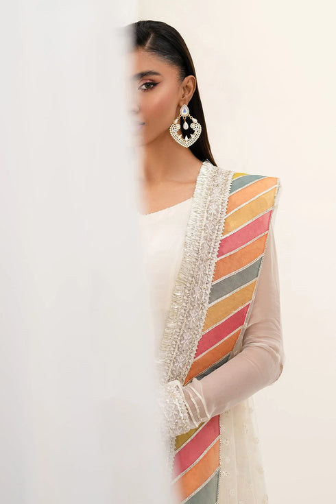 EMBROIDERED CHIFFON PR-1098