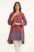 Dyed Yarn Cotton Embroidered Shirt Glw-23-104