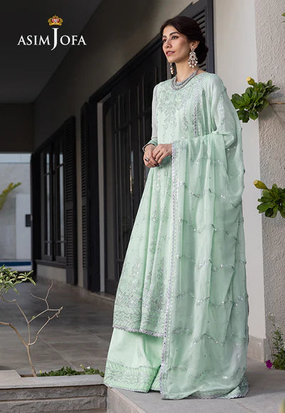 AJJH-04 EMBROIDERED CHIFFON 3 PCS