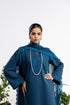 3 Piece Dyed Embroidered Acrylic Suit IPSTD-44128