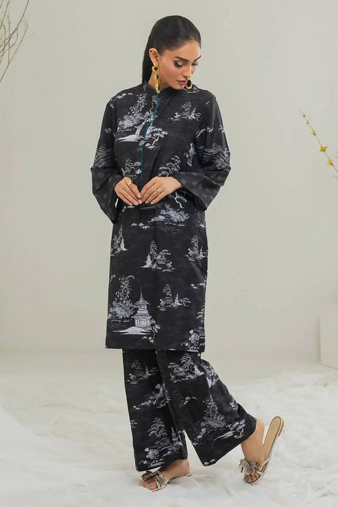 Poly Cambric Printed Co-Ord Set IPST-44138