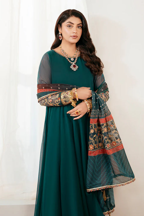 EMBROIDERED CHIFFON PR-1057