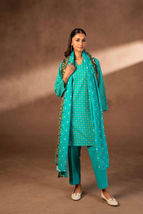 Stitched by Women Dresses | 3 Piece - Printed Suit - 42306481