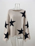 Fall Winter Plus Size Five-pointed Star Sweater Fashion Geometric Pullover Loose OL Commuter Sweater Women