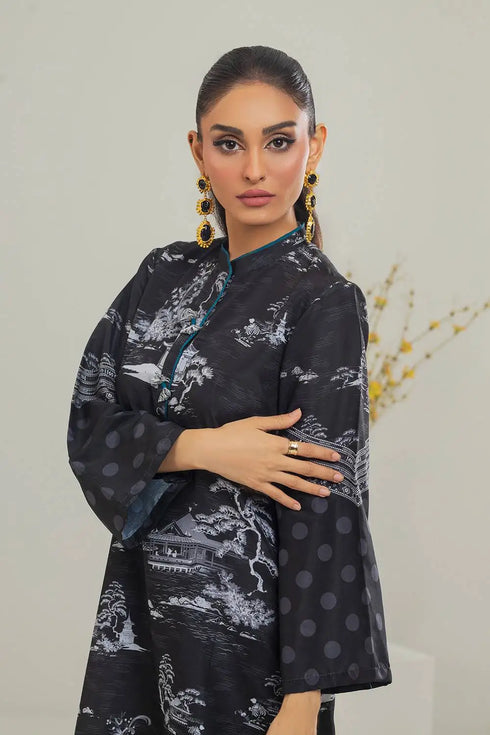 Poly Cambric Printed Co-Ord Set IPST-44138