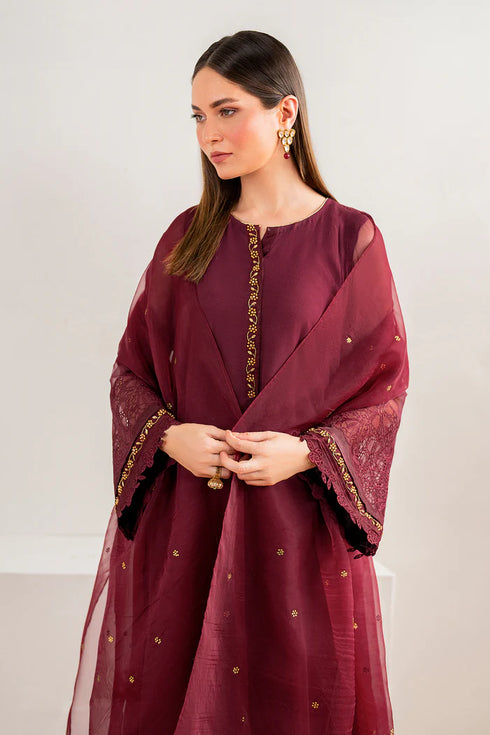 EMBROIDERED CHIFFON PR-981