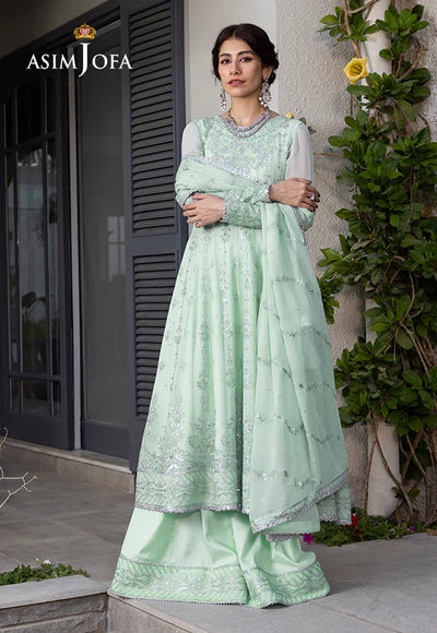 AJJH-04 EMBROIDERED CHIFFON 3 PCS