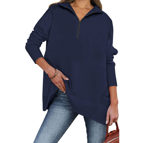 Autumn And Winter New Plus Size Design Pullover Sweater For Women