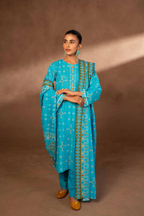 Stitched by Women Dresses | 3 Piece - Printed Suit - 42306491