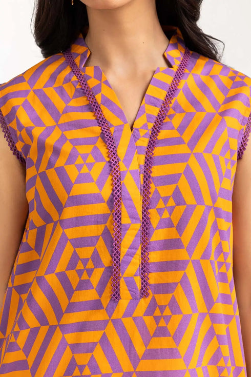 Printed Cambric Shirt GLS-23-128